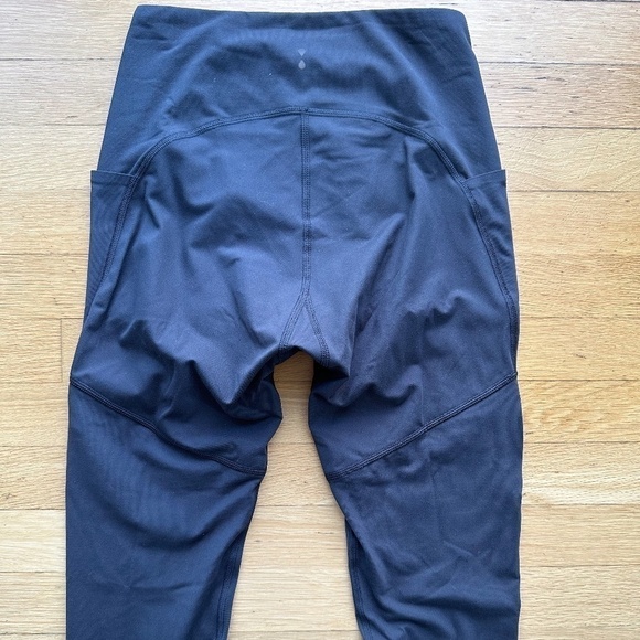 Thinx Women's S Moderate Absorbency Period Leggings Dark Gray High Rise Waisted - Picture 7 of 13